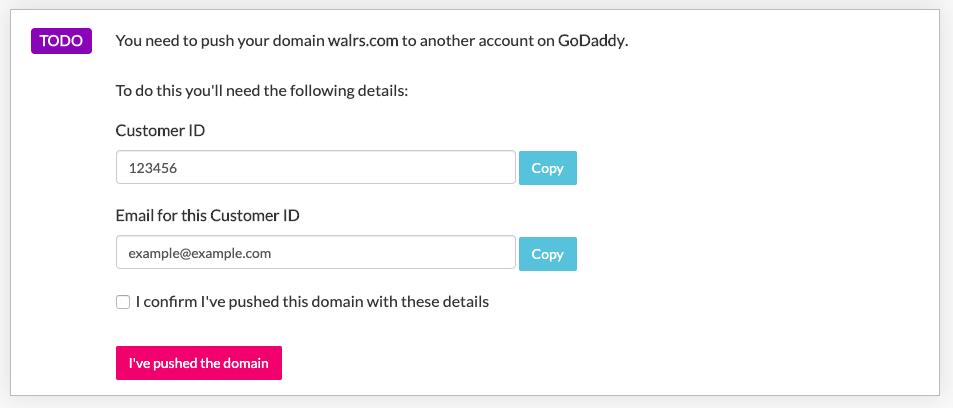 More automated domain transfers on Brandpa